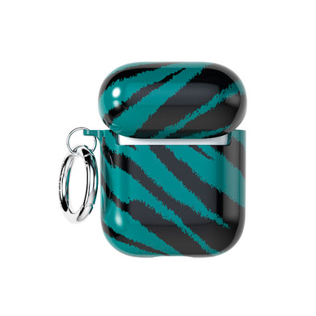 【AirPods(第2/1世代) ケース】Emerald Zebra Casegoods_nameサブ画像