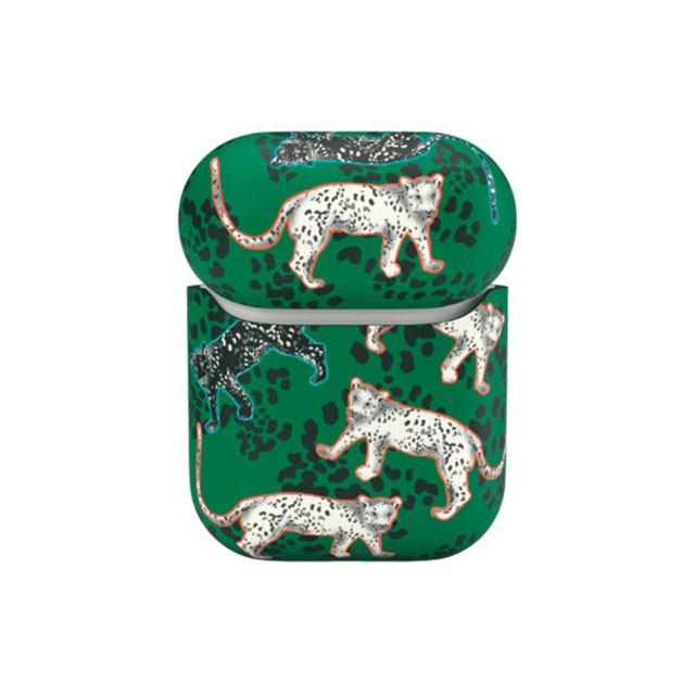 【AirPods(第2/1世代) ケース】Green Leopard Caseサブ画像