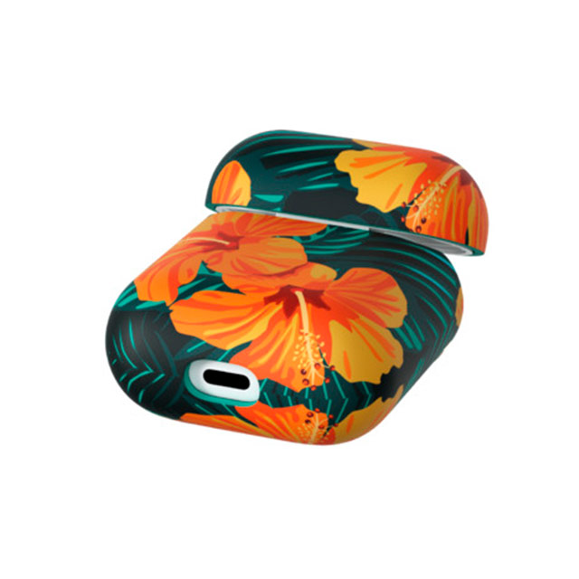 【AirPods(第2/1世代) ケース】Orange Hibiscus Caseサブ画像