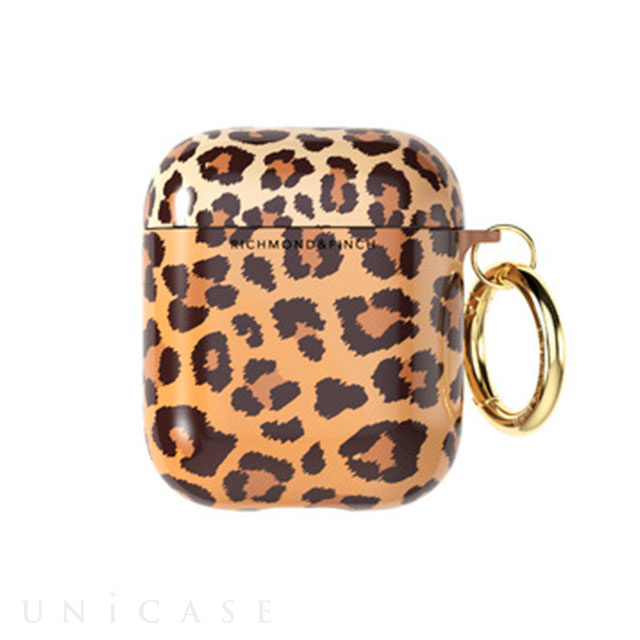 【AirPods(第2/1世代) ケース】Soft Leopard Case