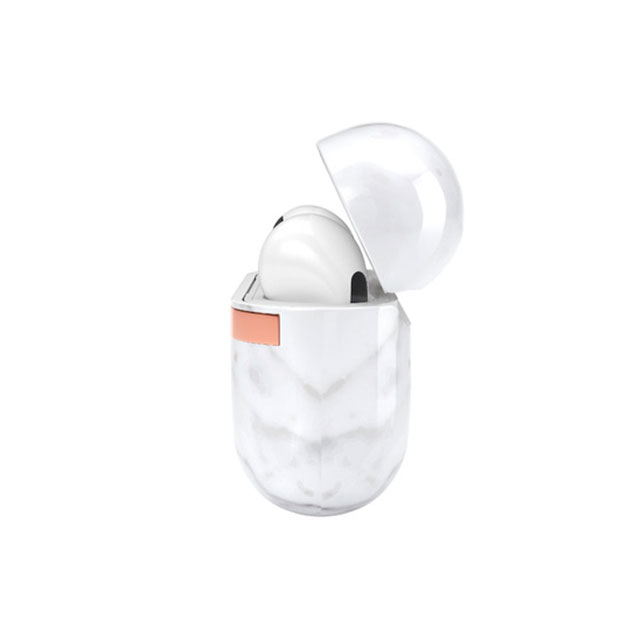 【AirPods Pro(第1世代) ケース】White Marble Casegoods_nameサブ画像