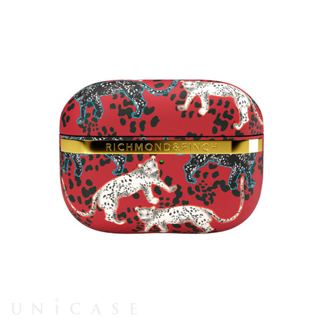 【AirPods Pro(第1世代) ケース】Samba Red Leopard Case