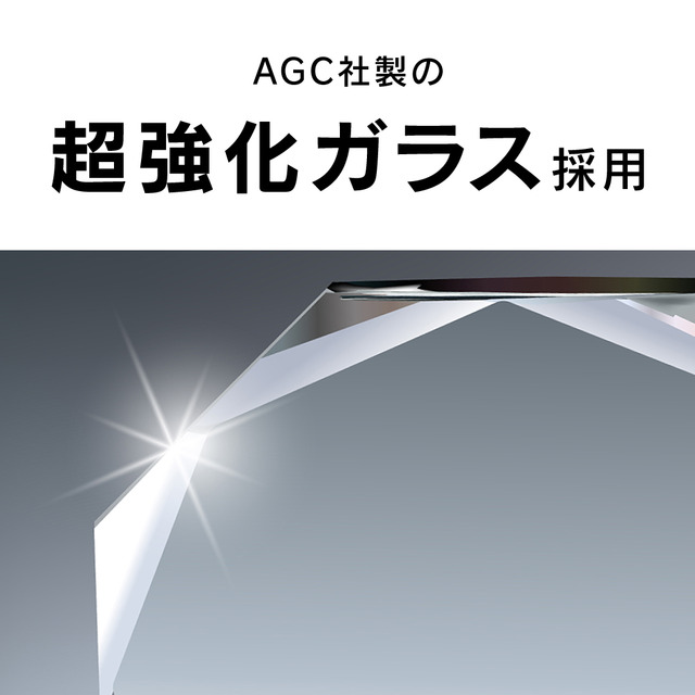 【iPhone13 mini フィルム】ケースとの相性抜群 高透明 画面保護強化ガラスサブ画像