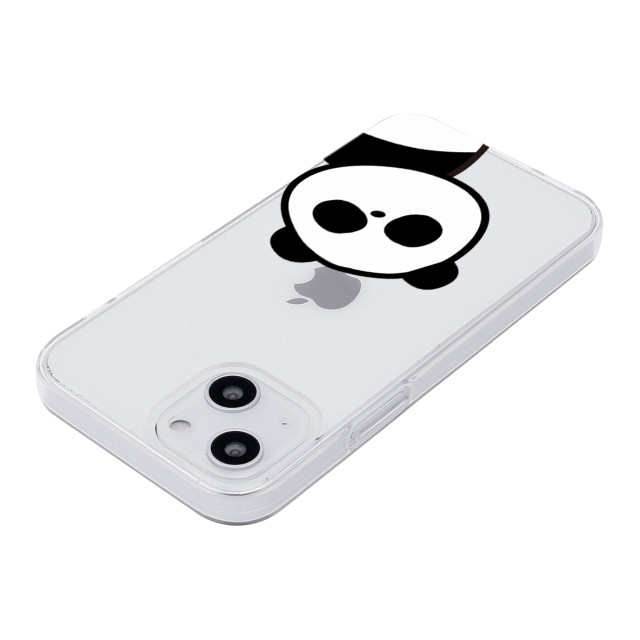 【iPhone13 mini ケース】ソフトクリアケース (パンダ)goods_nameサブ画像