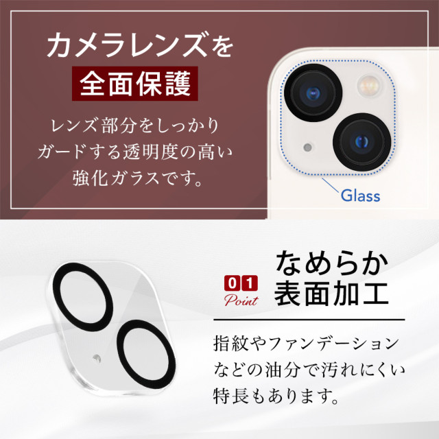 【iPhone13 フィルム】カメラレンズ保護ガラス (クリア)goods_nameサブ画像