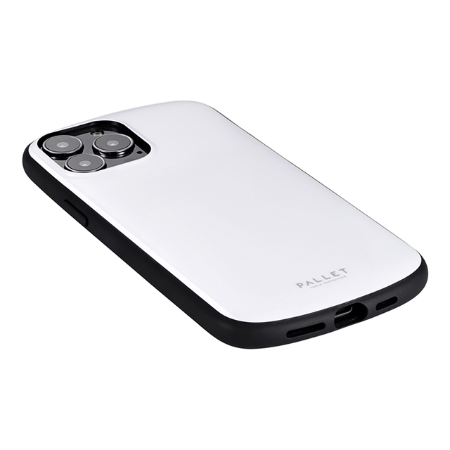 【iPhone13 Pro Max ケース】超軽量・極薄・耐衝撃ハイブリッドケース「PALLET AIR」 (ホワイト)サブ画像