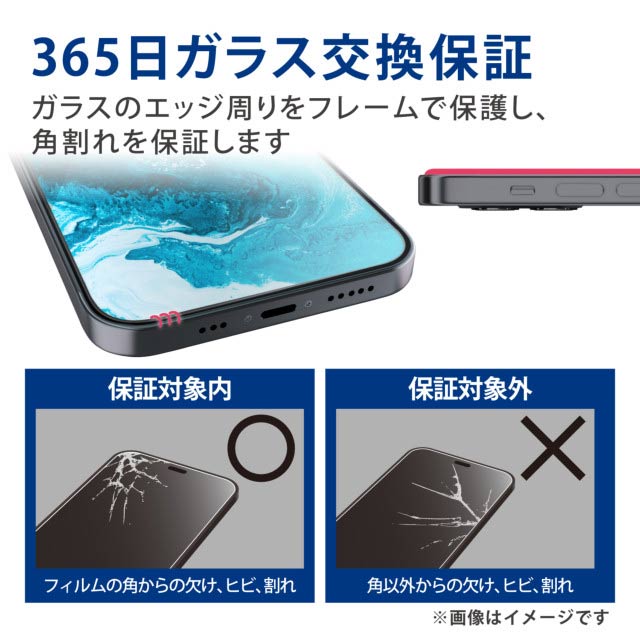 【iPhone13/13 Pro フィルム】ガラスフィルム/フレーム付きgoods_nameサブ画像