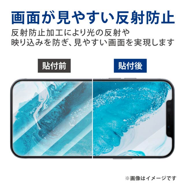 【iPhone13 mini フィルム】ガラスライクフィルム/衝撃吸収/反射防止goods_nameサブ画像