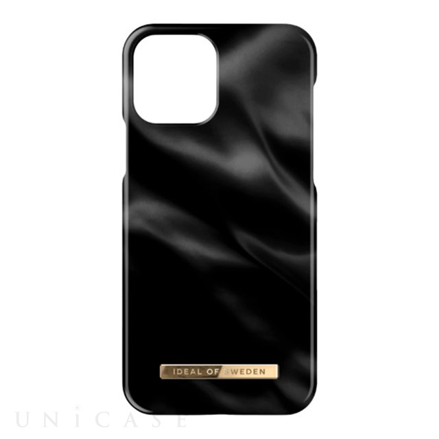 【iPhone13 ケース】Fashion Case (Black Satin)