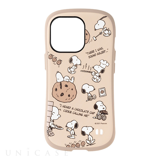 【iPhone13 Pro ケース】PEANUTS iFace First Class Cafeケース (チョコチップクッキー)