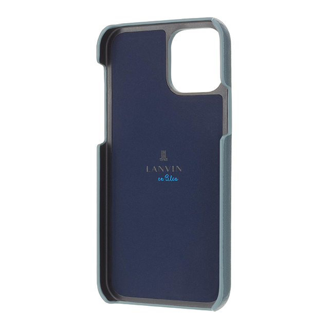 【iPhone13 ケース】Slim Wrap Case Stand ＆ Ring Ribbon 2-Tone (Navy/Vintage Blue)サブ画像