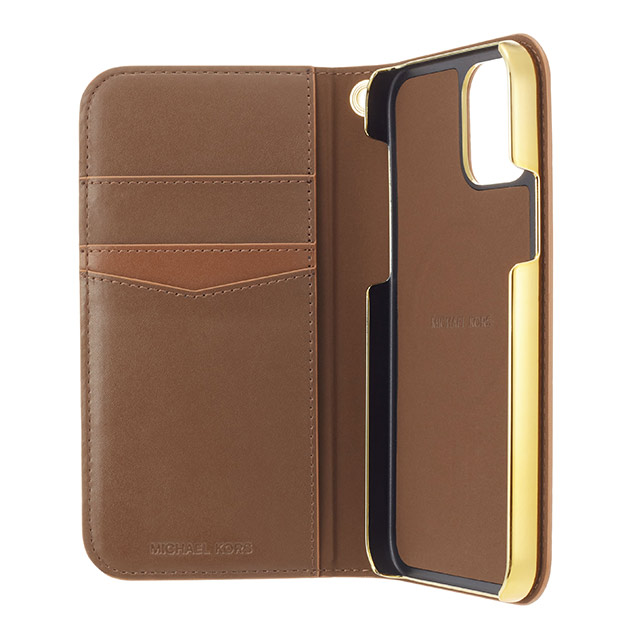 【iPhone13 Pro Max ケース】Folio Case Edge Corting with Tassel Charm (Brown/Camel)goods_nameサブ画像