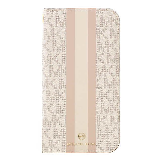 【iPhone13 Pro Max ケース】Folio Case Stripe with Tassel Charm (Vanilla)サブ画像