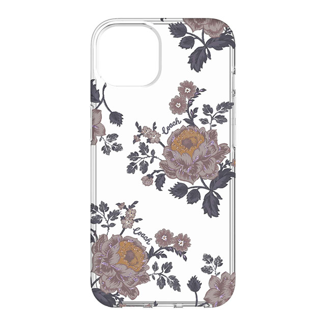 【iPhone13 Pro ケース】Protective Case (Moody Floral/Purple/Glitter/Clear)goods_nameサブ画像