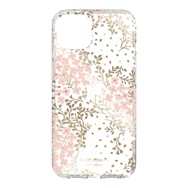 【iPhone13 ケース】Protective Hardshell Case (Multi Floral/Blush/White/Gold Foil/Gems/Clear)goods_nameサブ画像