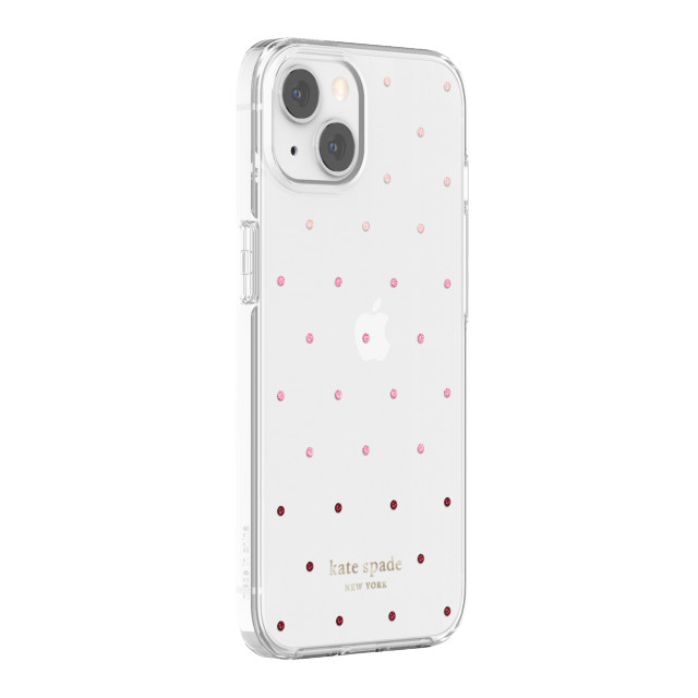 【iPhone13 ケース】Protective Hardshell Case (Pin Dot Ombre/Pink/Clear)goods_nameサブ画像