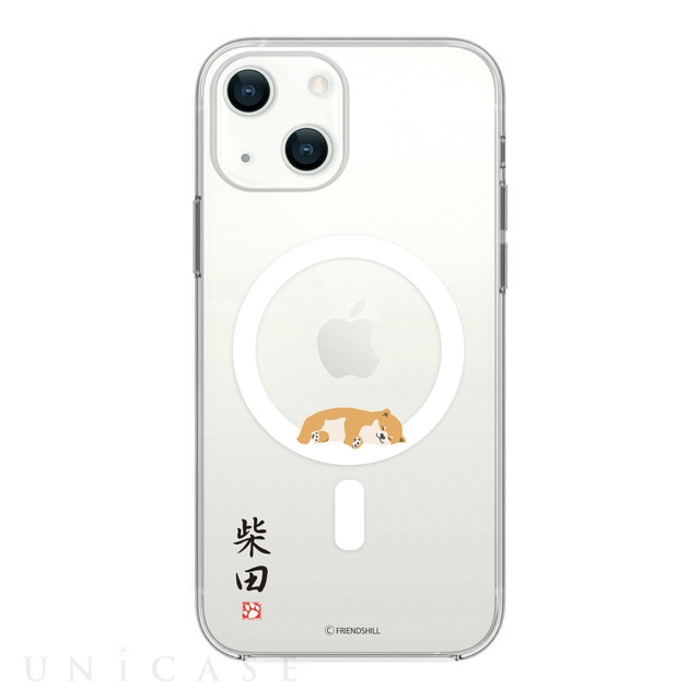 【iPhone13 mini ケース】Magsafe対応ケース しばたさん (昼寝)