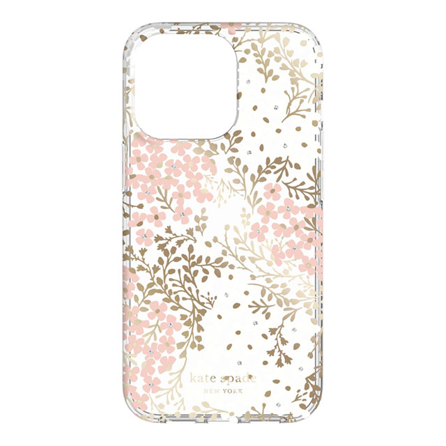 【iPhone13 Pro ケース】Protective Hardshell Case (Multi Floral/Blush/White/Gold Foil/Gems/Clear)goods_nameサブ画像