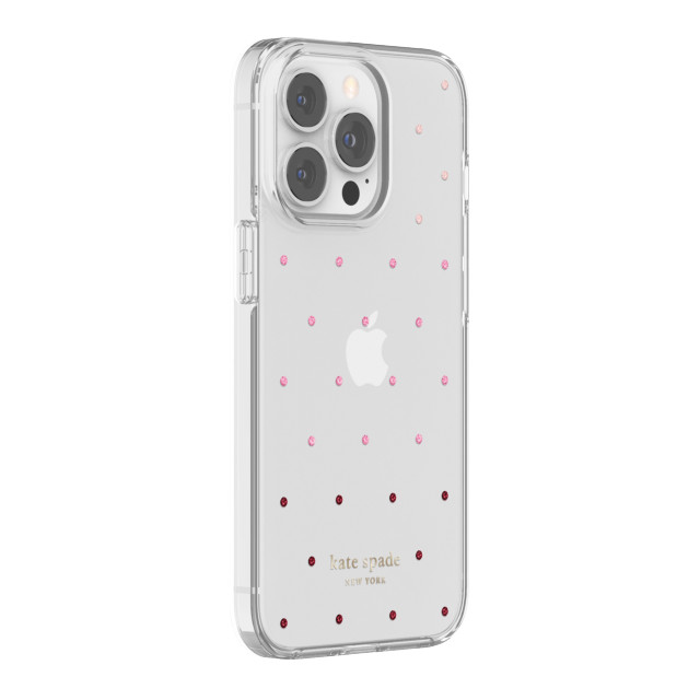 【iPhone13 Pro ケース】Protective Hardshell Case (Pin Dot Ombre/Pink/Clear)goods_nameサブ画像