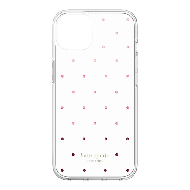 【iPhone13 Pro ケース】Protective Hardshell Case (Pin Dot Ombre/Pink/Clear)goods_nameサブ画像