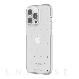 iPhone13 Pro ケース】Protective Hardshell Case (Scattered Flowers