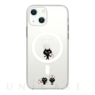 iPhone13 mini ケース】Magsafe対応ケース ターチャン (青さかな) abbi