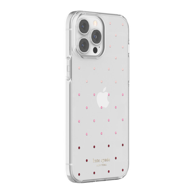 【iPhone13 Pro Max ケース】Protective Hardshell Case (Pin Dot Ombre/Pink/Clear)goods_nameサブ画像