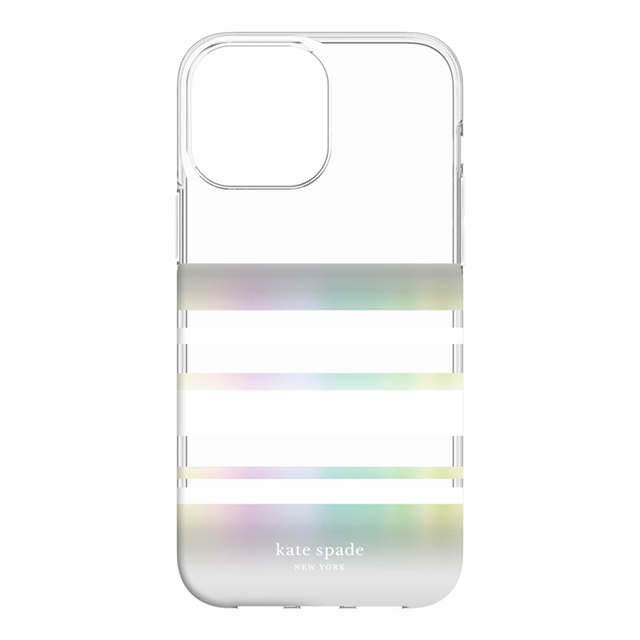 【iPhone13 Pro Max ケース】Protective Hardshell Case (Park Stripe/White/Iridescent/Clear)goods_nameサブ画像