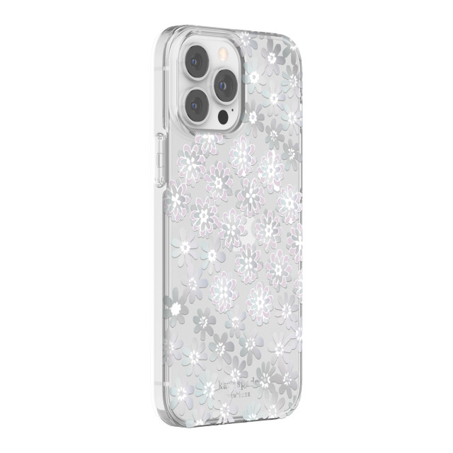 【iPhone13 Pro Max ケース】Protective Hardshell Case (Pacific Petals/Iridescent/White/Clear)goods_nameサブ画像
