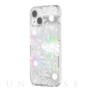 iPhone13 mini ケース】Protective Hardshell Case (Scattered Flowers 