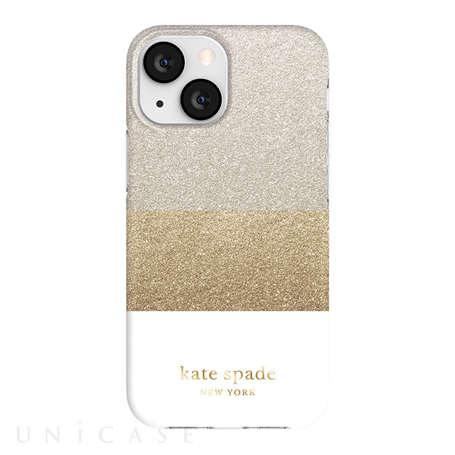 Kate Spade iPhone ケース♠️１３♠️ホワイト・グリッター・ラメ