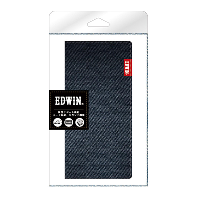 【iPhone13/13 Pro ケース】EDWIN 手帳ケース (タグデニム/インディゴ)goods_nameサブ画像