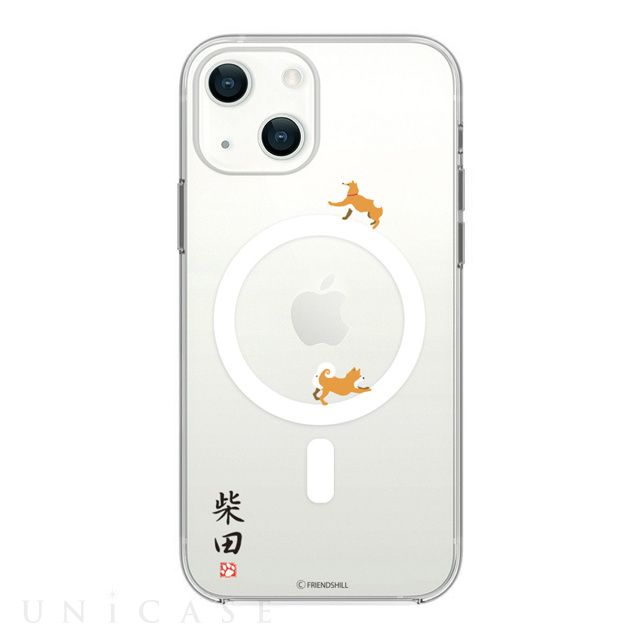 【iPhone13 ケース】Magsafe対応ケース しばたさん (回し車)