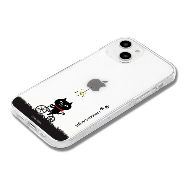 【iPhone13 ケース】ネコマンジュウクリアケース (サイクリング)goods_nameサブ画像