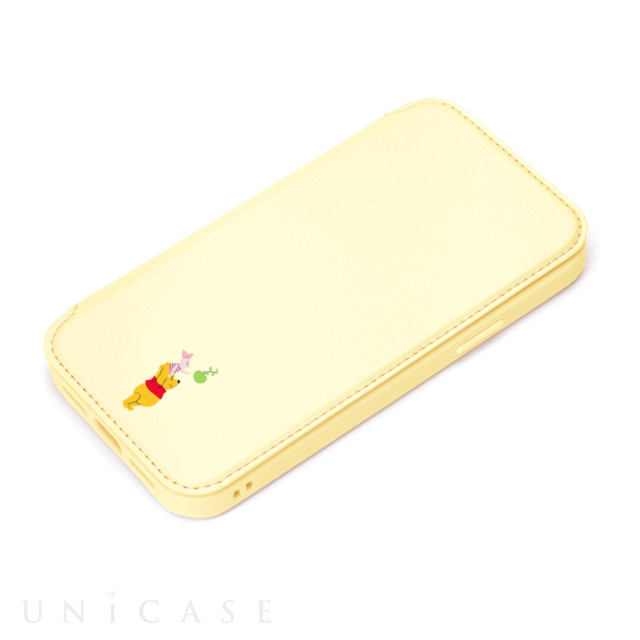 【iPhone13 Pro ケース】ガラスフリップケース (くまのプーさん)