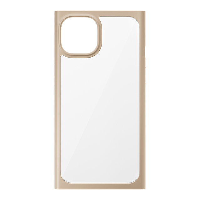 【iPhone13 ケース】ガラスタフケース スクエアタイプ (ベージュ)goods_nameサブ画像