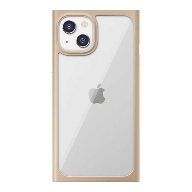 【iPhone13 ケース】ガラスタフケース スクエアタイプ (ベージュ)goods_nameサブ画像