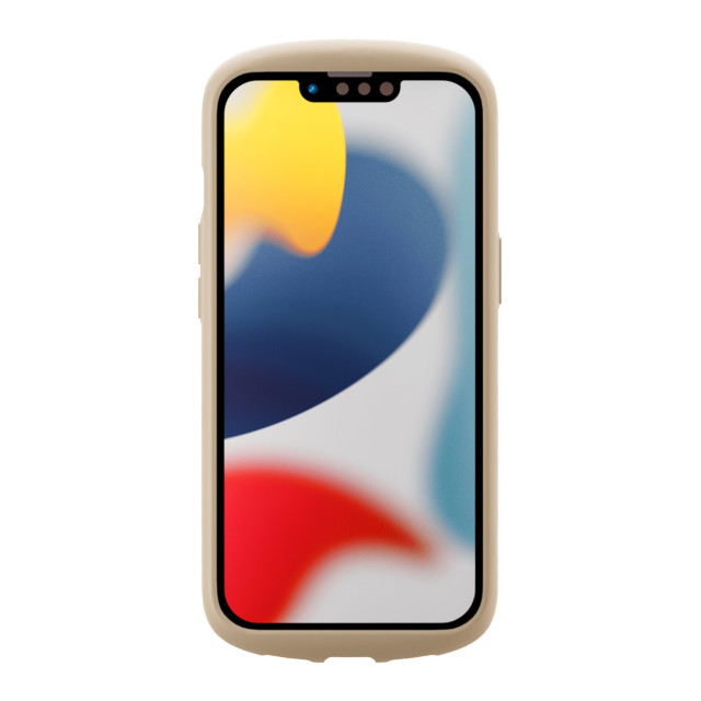 【iPhone13 Pro ケース】ガラスタフケース ラウンドタイプ (ベージュ)サブ画像