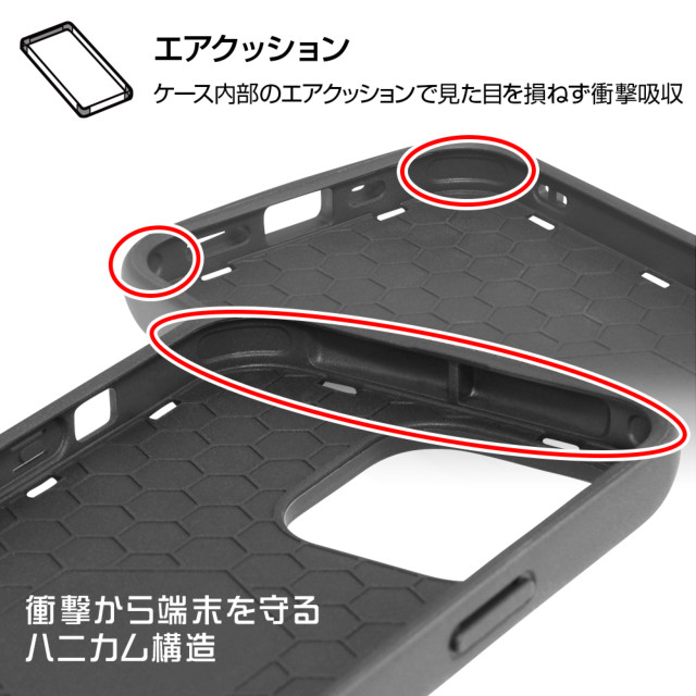 【iPhone13 Pro Max ケース】耐衝撃ケース ProCa (ブラック)サブ画像