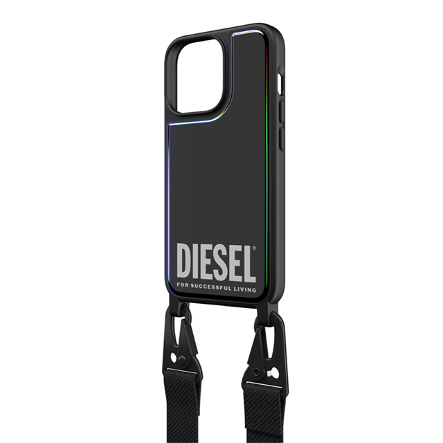 DIESEL ユニバーサル スマホショルダー ケース ショルダーストラップ 付き-