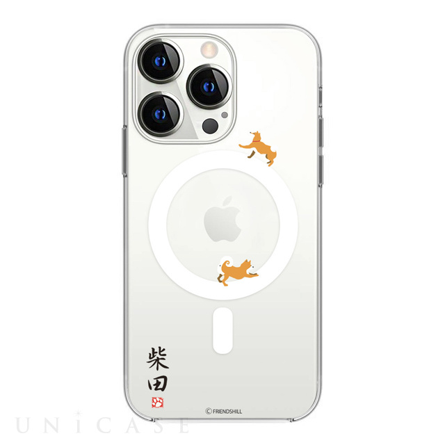 【iPhone13 Pro ケース】Magsafe対応ケース しばたさん (回し車)