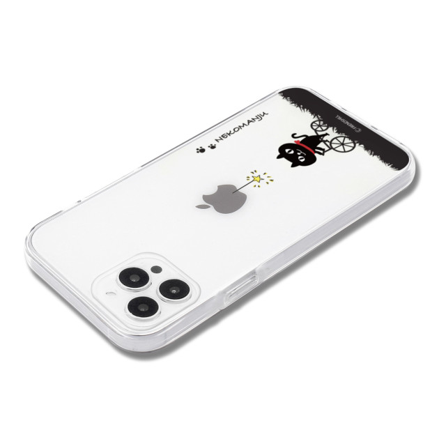 【iPhone13 Pro ケース】ネコマンジュウクリアケース (サイクリング)goods_nameサブ画像