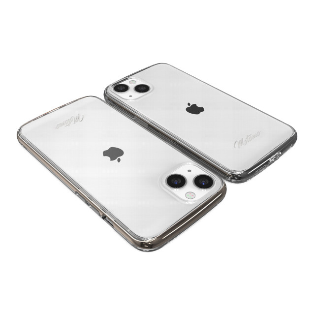 【iPhone13 ケース】INO LINE INFINITY CLEAR CASE (Chrome Silver)サブ画像