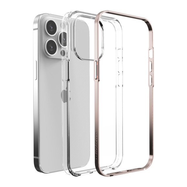 【iPhone13 Pro ケース】INO ACHROME SHIELD CASE (Matt beige)サブ画像