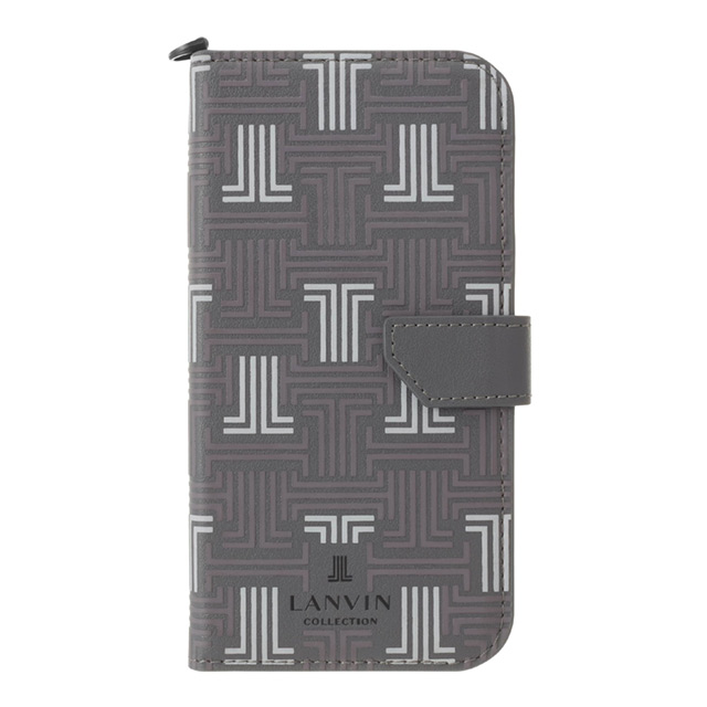 【iPhone13 Pro Max ケース】Folio Case Signature with Neck Strap (Gray)サブ画像