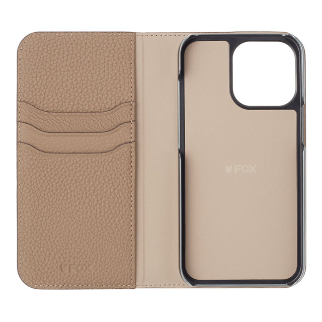 【iPhone13 Pro ケース】Folio Case 2-Tone (Black/Taupe)サブ画像