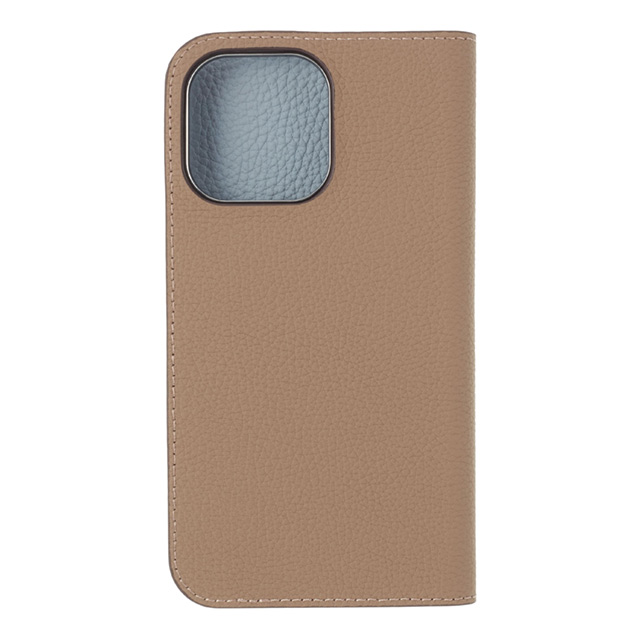 【iPhone13 Pro Max ケース】Folio Case 2-Tone (Taupe/Light Blue)サブ画像