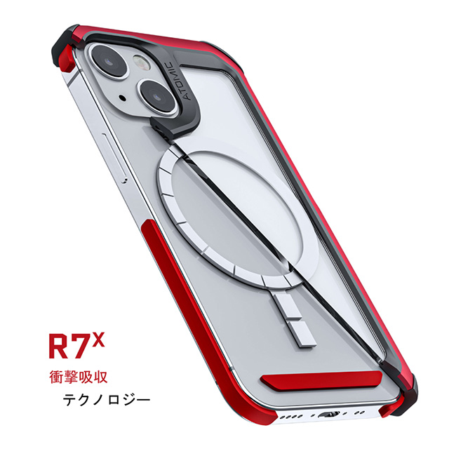 【iPhone13 mini ケース】アトミックスリム4 with MagSafe (レッド)サブ画像