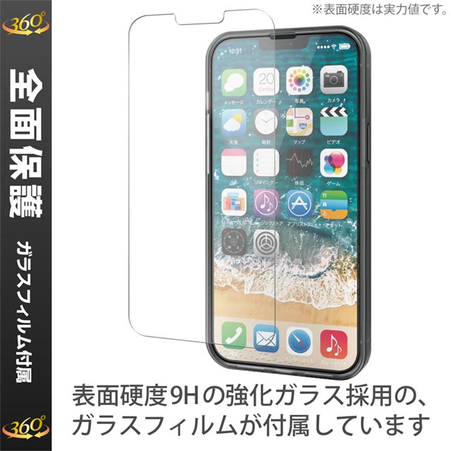 【iPhone13 Pro Max ケース】ハードケース 360度保護 (ブラック)goods_nameサブ画像