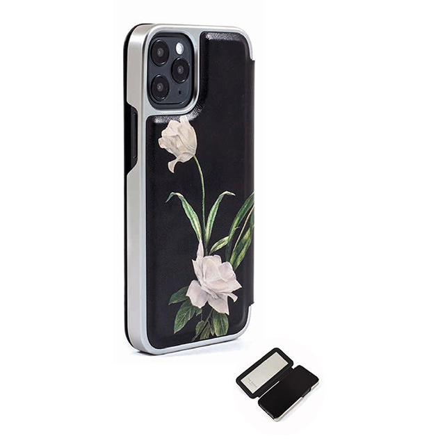 【iPhone13 Pro Max ケース】Folio Case (Elderflower Black Silver)サブ画像